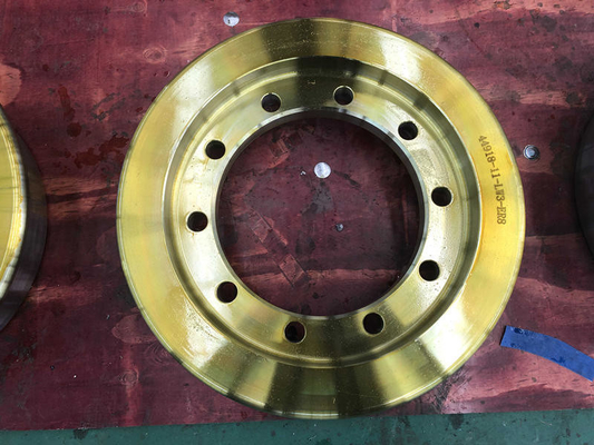 górniczy zestaw kół kolejowych Chiny eksporterzy stalowych kół szynowych OEM stalowe koła szynowe stalowe koła szynowe 450 mm