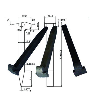 kupować Q235 A Stalowa klasa 4,8 6,8 8,8 10,9 Śruba do podkładu drewnianego online manufacture