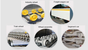 Railway Wheel Coach Wheel Railroad Wheels Precision Casting