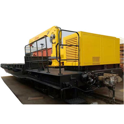 kupować 8T 10T 12T wagon kolejowy towarowy z hydraulicznym żurawem samochodowym online manufacture