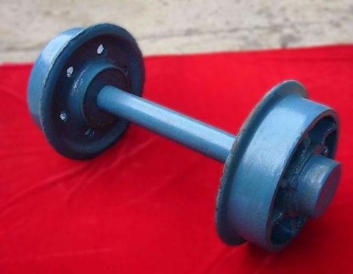 kupować Zestaw kół górniczych z podwójnym kołnierzem Odlew kuty Certyfikat ISO online manufacture