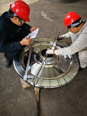 kupować ISO9001 Koła szynowe pociągu ER7 ER8 EN13262 Standard dla wagonu towarowego lokomotywy online manufacture