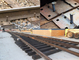 ASCE 75 Steel Track Rail Heavy Railway Twardość R260 lub R320Cr