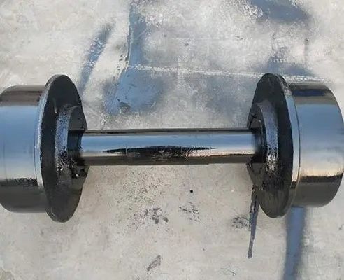 Zestaw kół kolejowych 450 mm do lokomotywy elektrycznej kopalni 1-25 ton ładowności