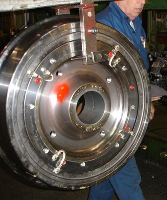 Sprężyste koła szynowe pociągu o średnicy 10-1450 mm AAR M107 Standard