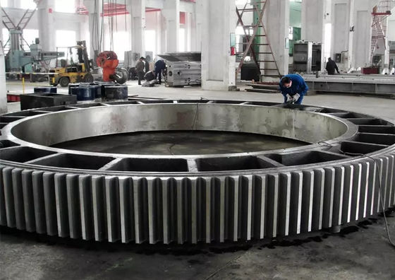 Wytrzymały stalowy pierścień zębaty do kucia o średnicy 1000 mm każdy 1,5 tony do dźwigu