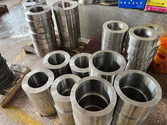 Open Die Forging Precision Stainless Steel Ring Part Stainless Steel Flat Band Ring