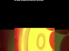 Proces produkcji koła stalowe