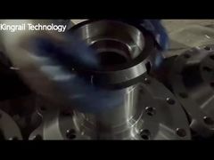 Sprawdzanie kół i obrzeży kolejowych z nakrętką