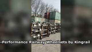 Wysokowydajne kolejowe zestawy kołowe firmy Kingrail