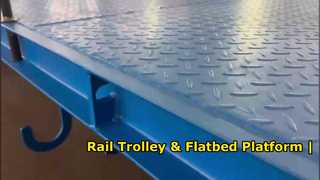 rail flat wagon/Rail Trolley & Flatbed Platform | Detailed Workshop Walkaround | KINGRAIL